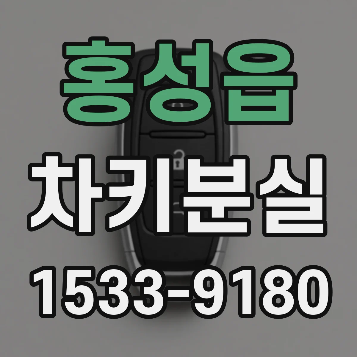 홍성읍 차키분실