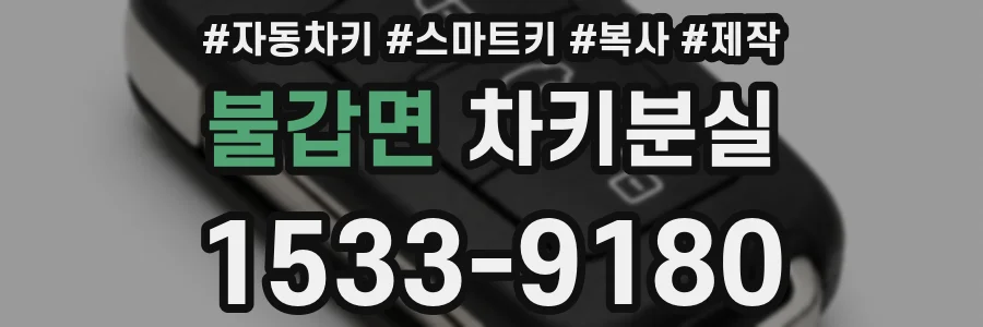 불갑면 차키분실
