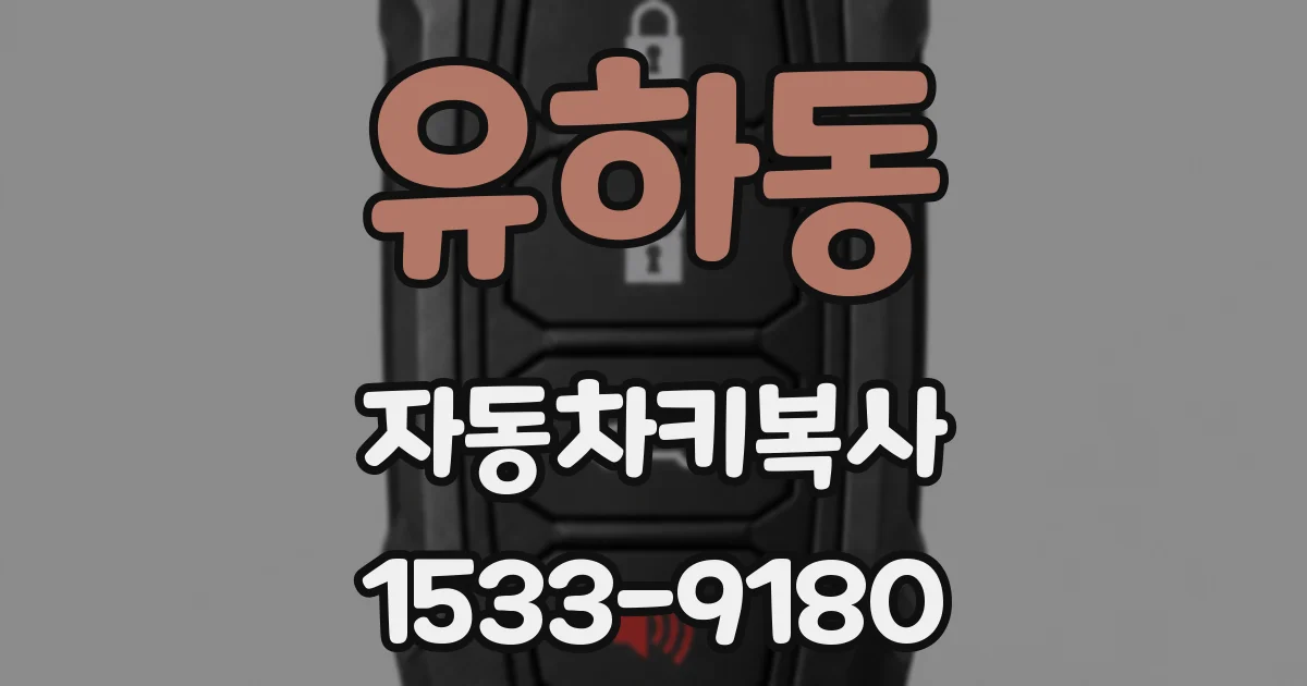 유하동 자동차키복사