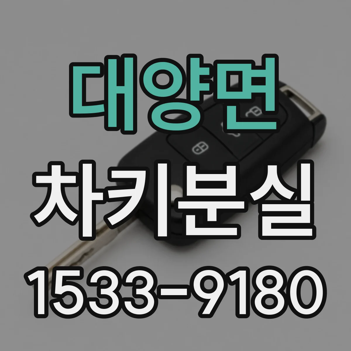 대양면 차키분실