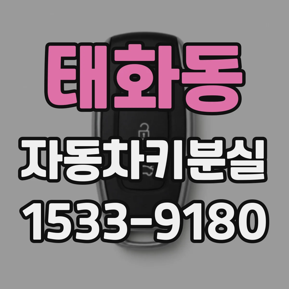 태화동 자동차키분실