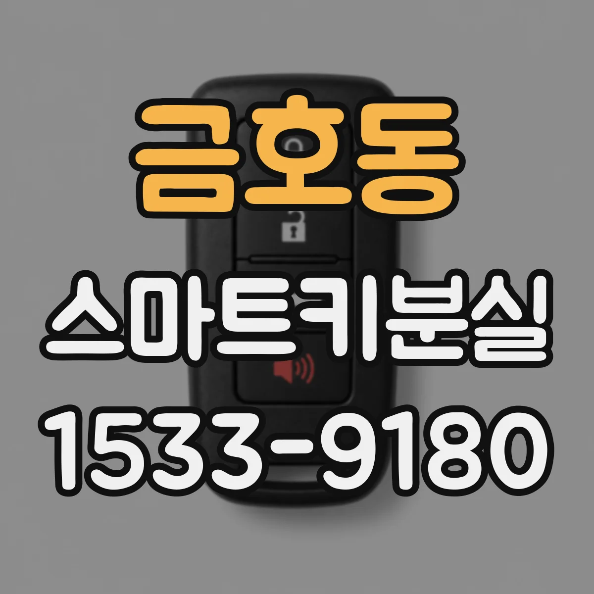 금호동 스마트키분실
