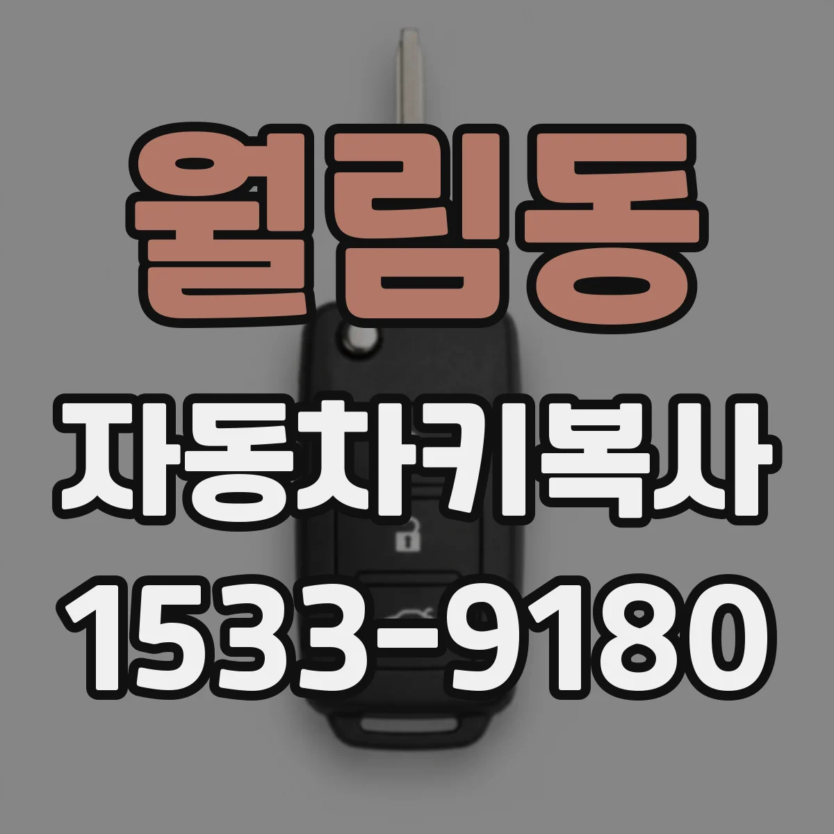월림동 자동차키복사
