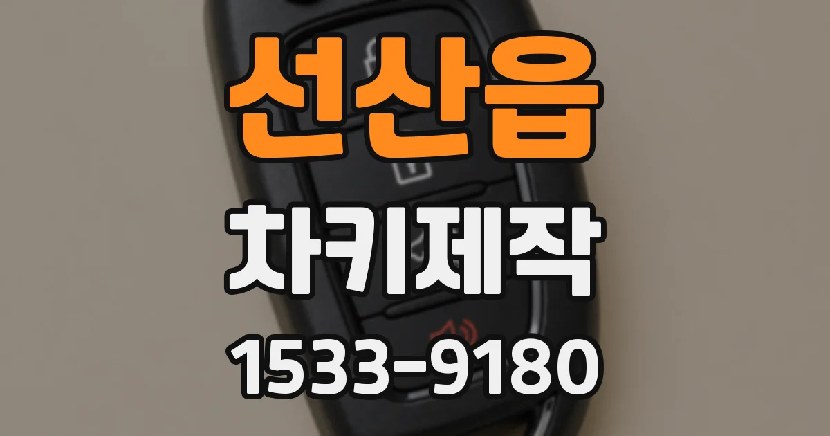 선산읍 차키제작