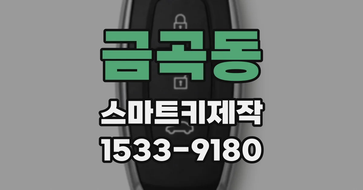 금곡동 스마트키제작