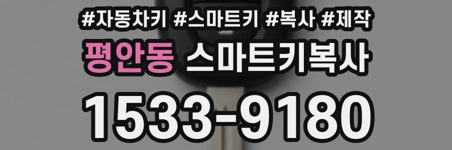평안동 스마트키복사