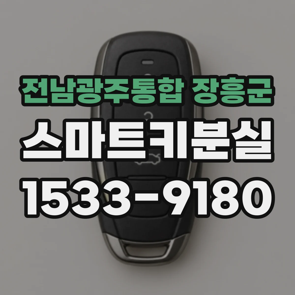 전남광주통합 장흥군 스마트키분실
