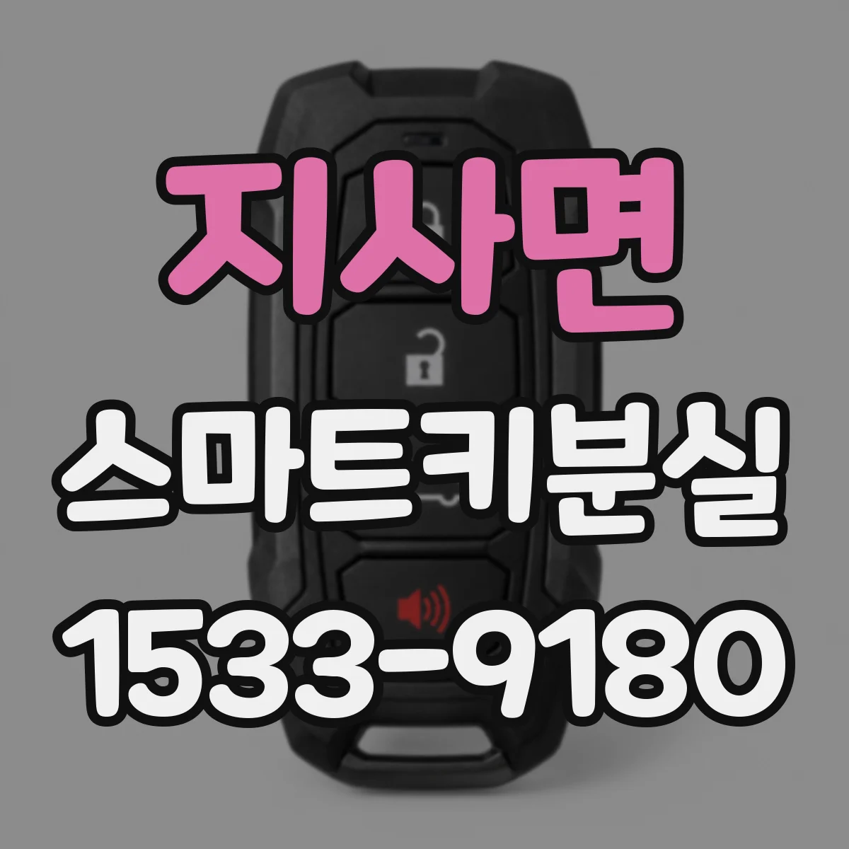 지사면 스마트키분실