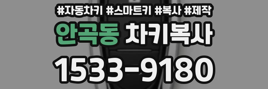 안곡동 차키복사