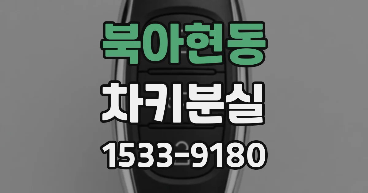 북아현동 차키분실