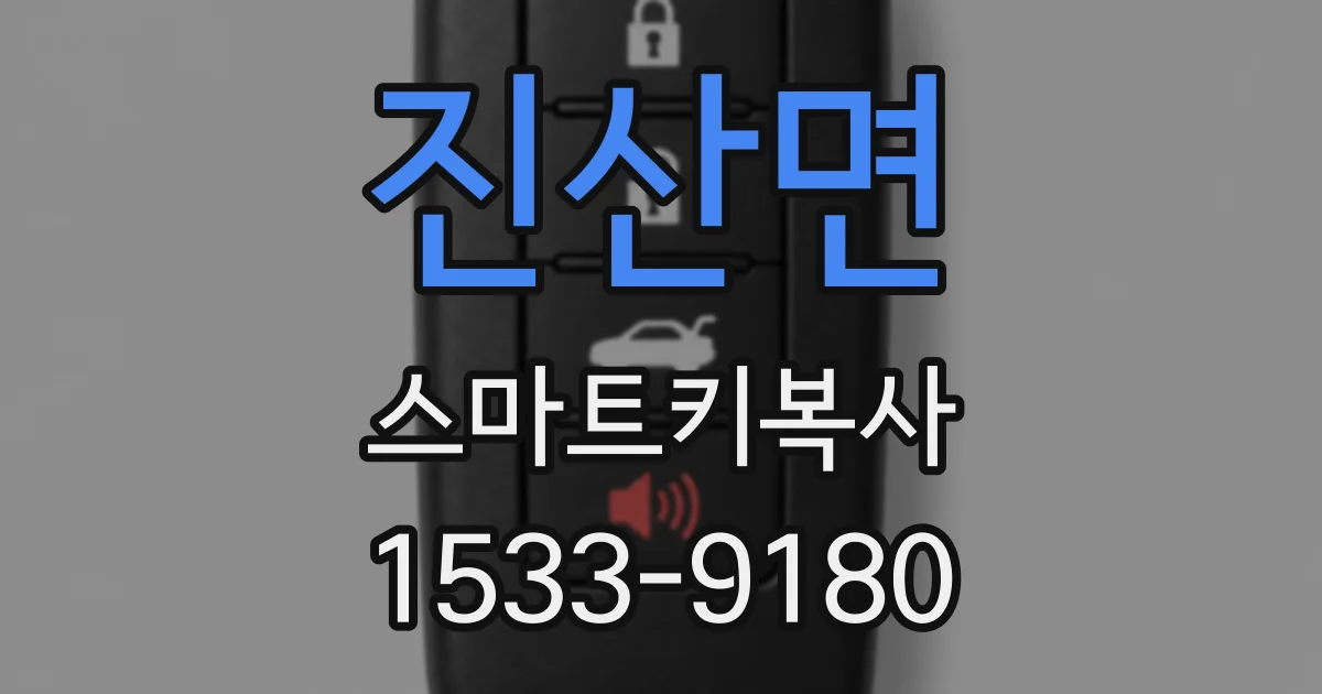 진산면 스마트키복사