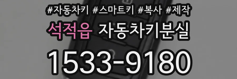 석적읍 자동차키분실
