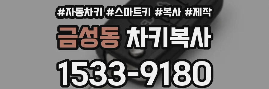 금성동 차키복사