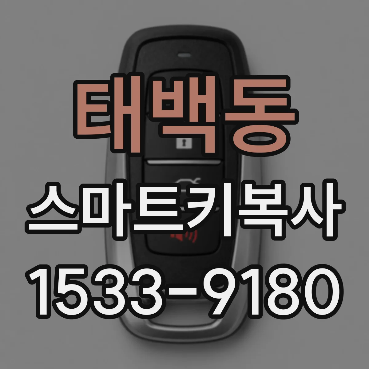 태백동 스마트키복사