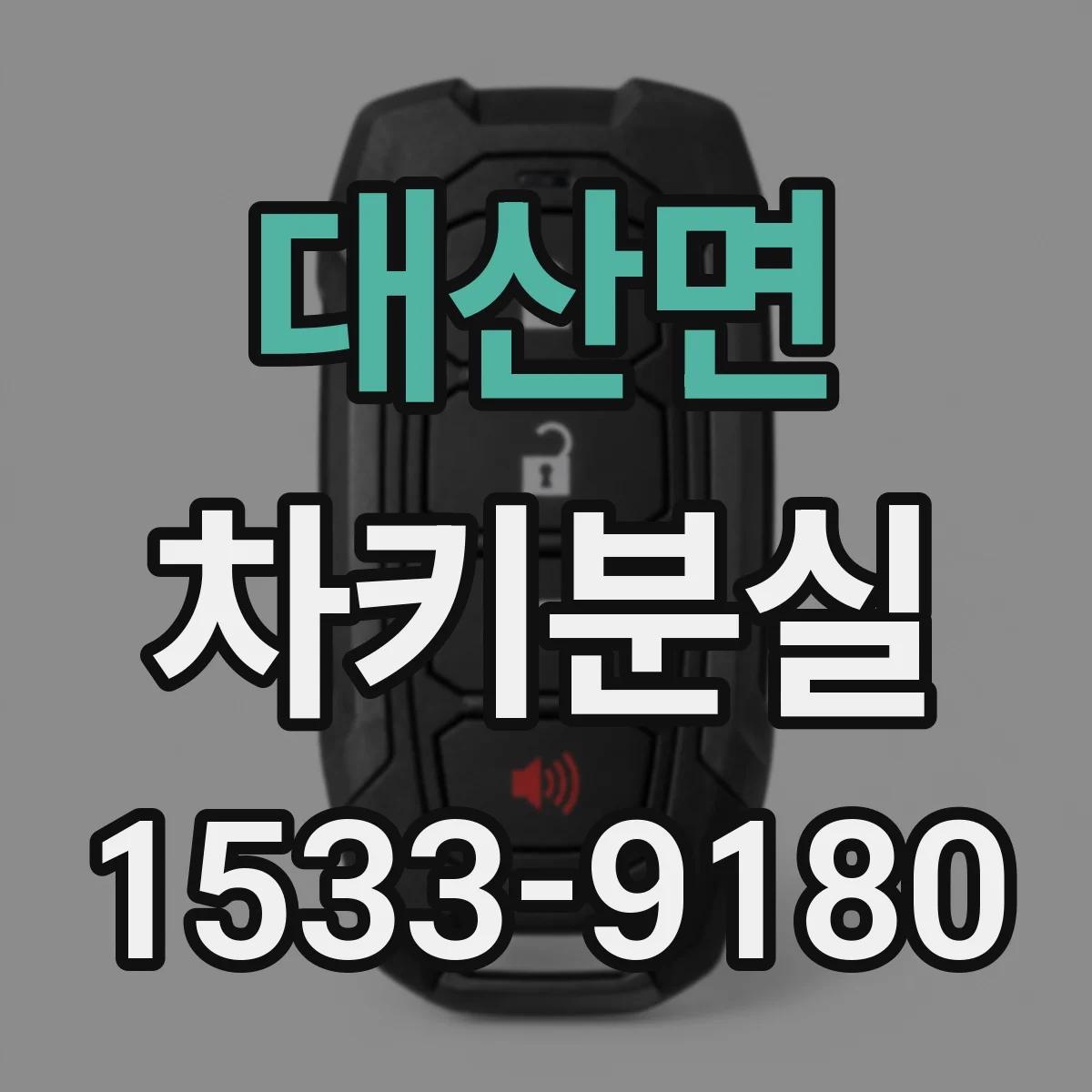 대산면 차키분실