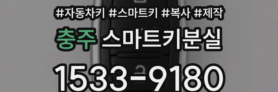 충주 스마트키분실