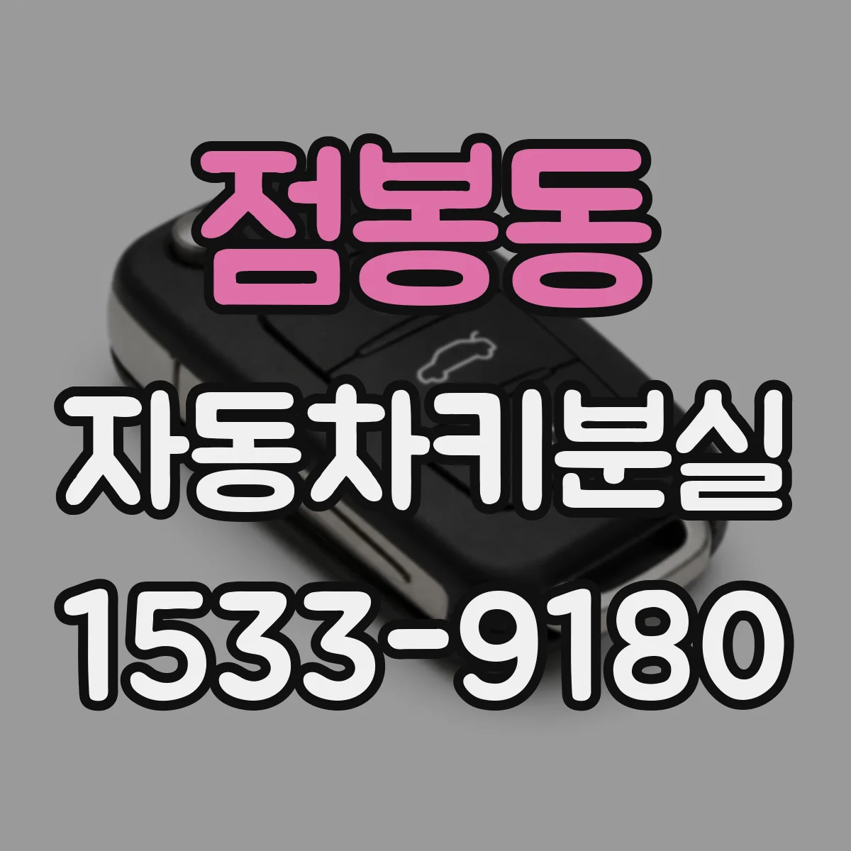 점봉동 자동차키분실
