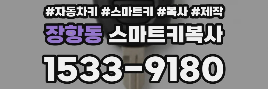 장항동 스마트키복사