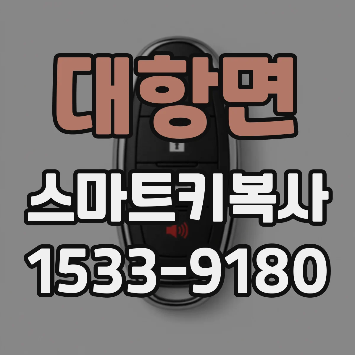 대항면 스마트키복사
