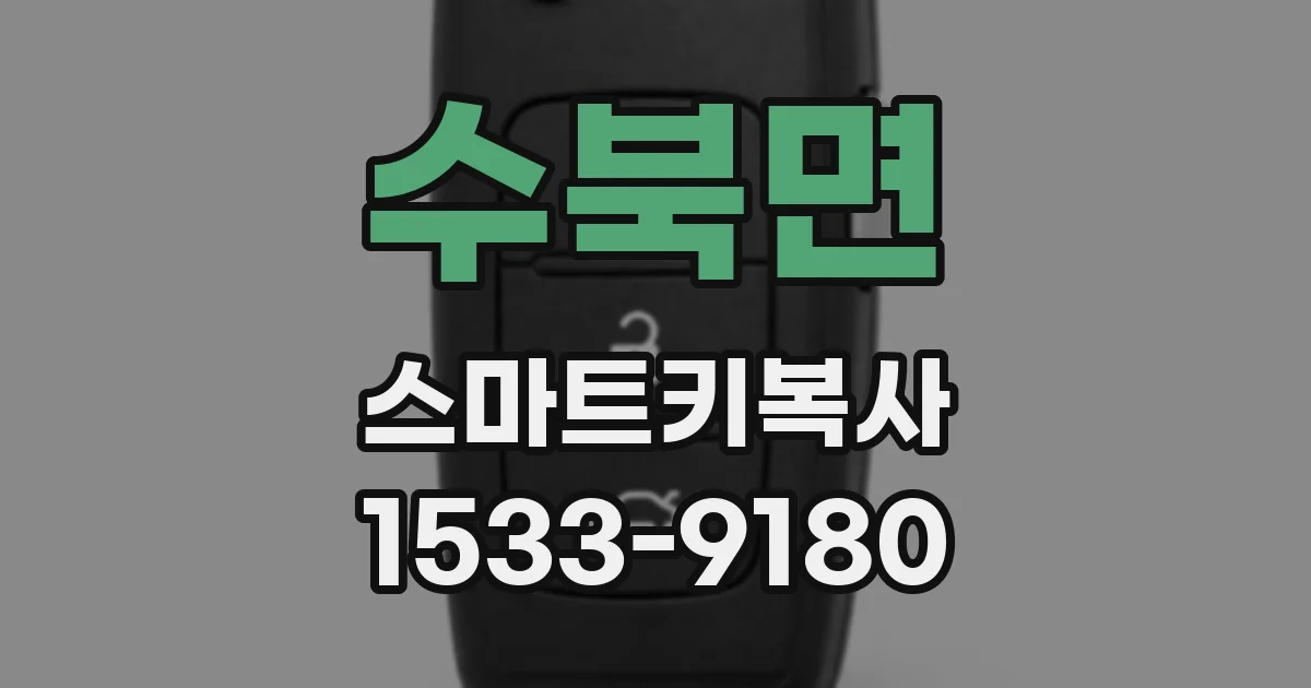 수북면 스마트키복사