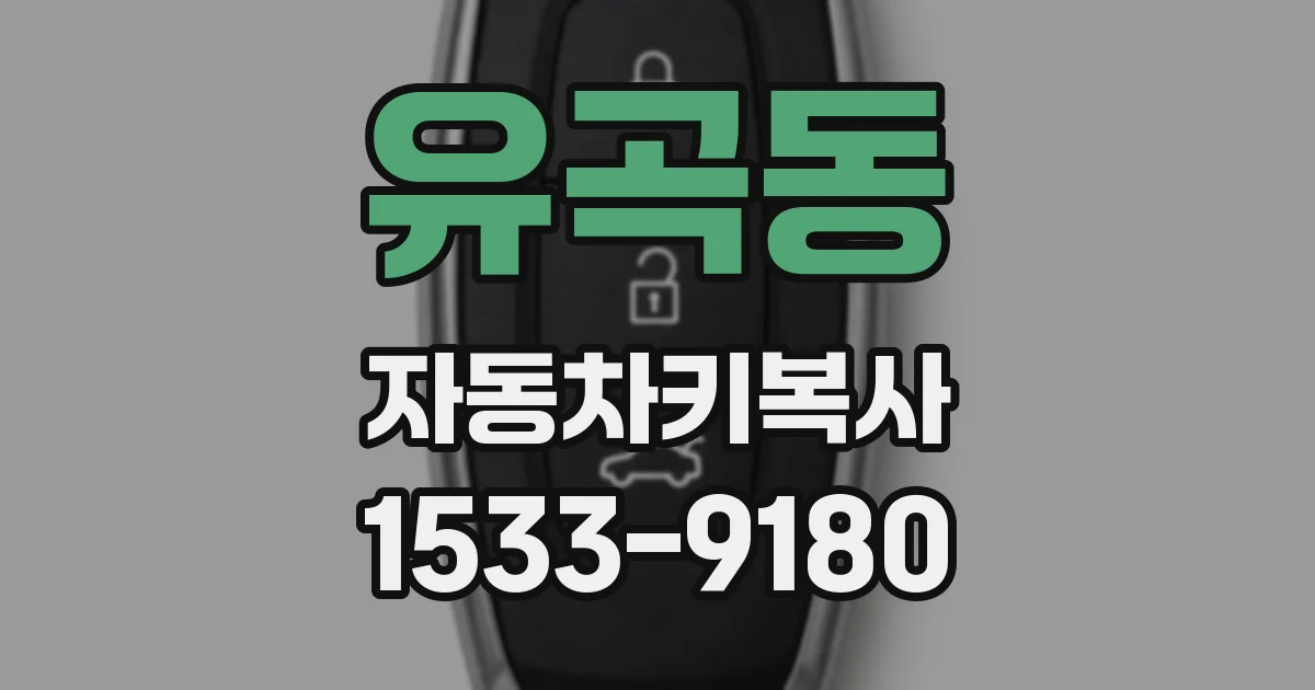 유곡동 자동차키복사