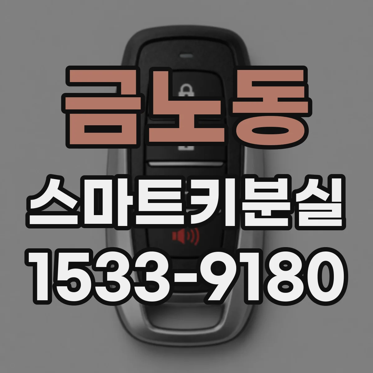 금노동 스마트키분실