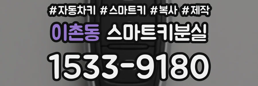 이촌동 스마트키분실