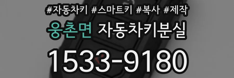 웅촌면 자동차키분실