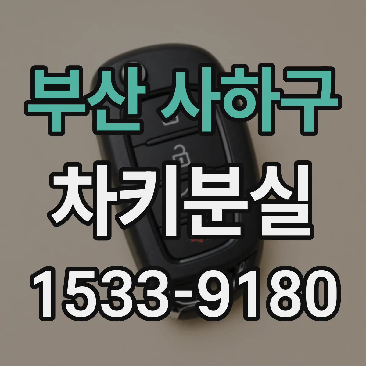 부산 사하구 차키분실
