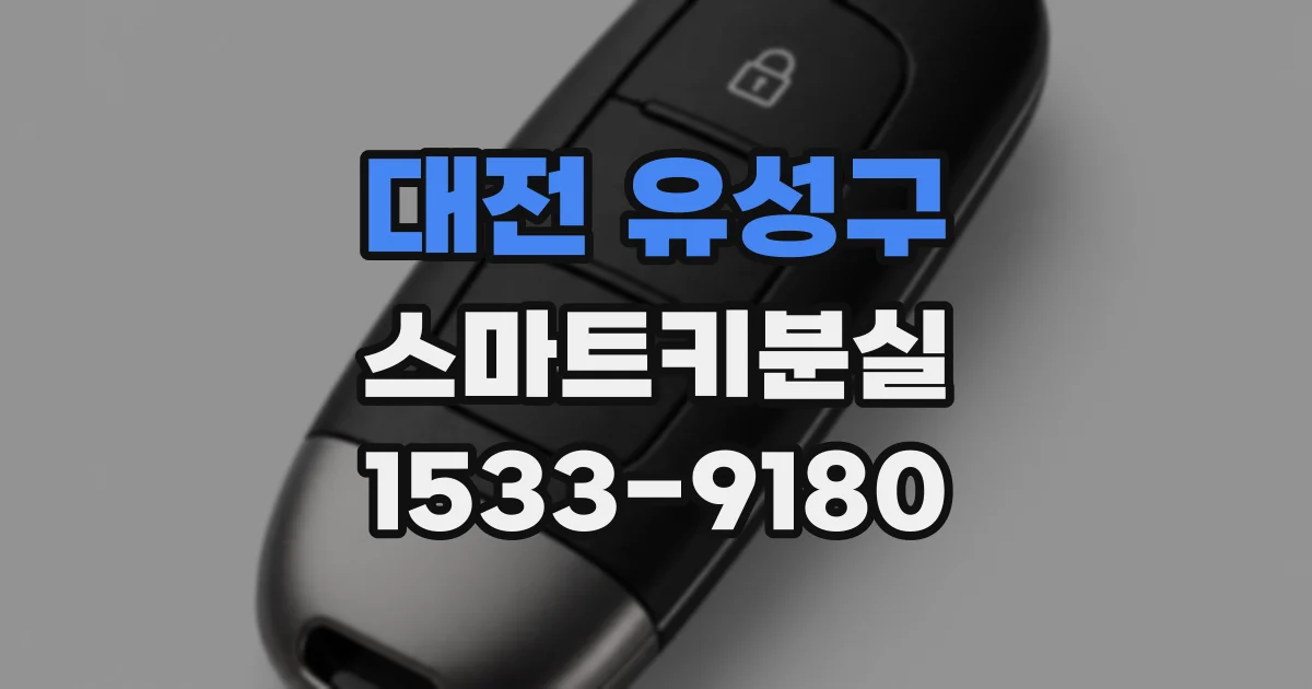 대전 유성구 스마트키분실