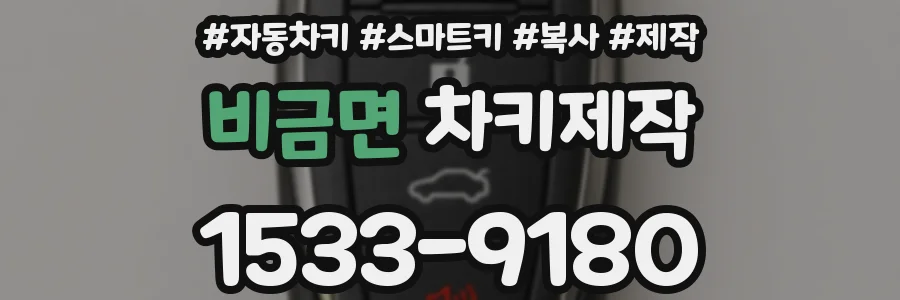 비금면 차키제작