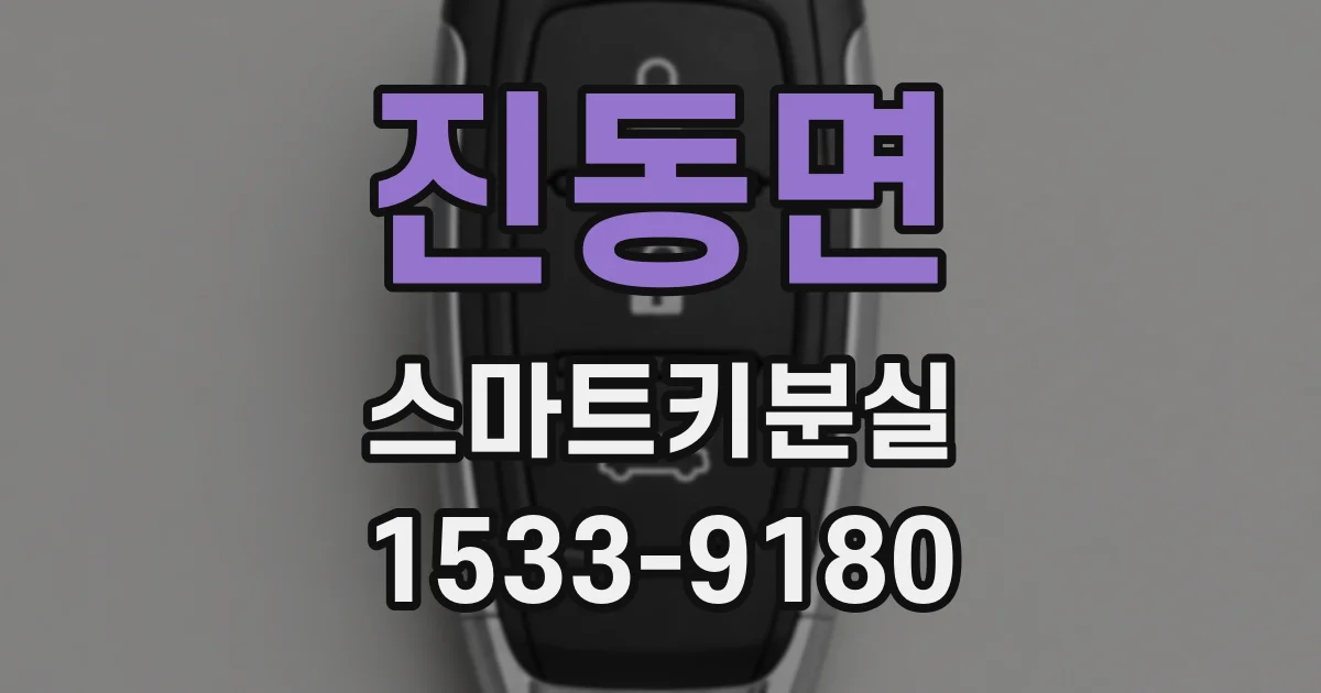 진동면 스마트키분실