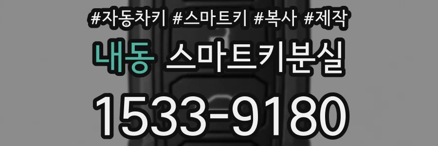 내동 스마트키분실