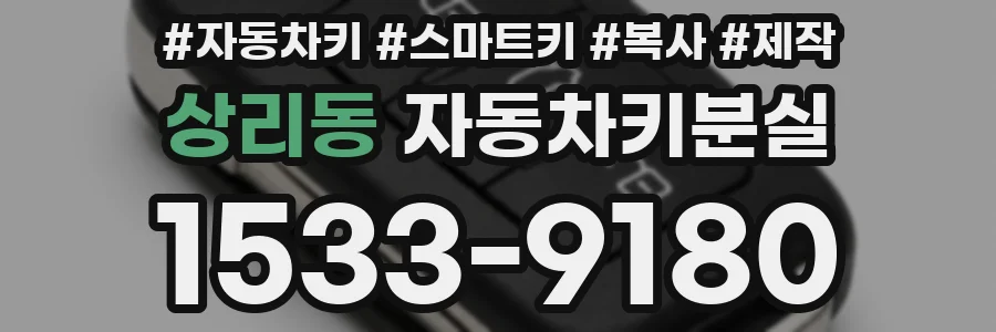 상리동 자동차키분실