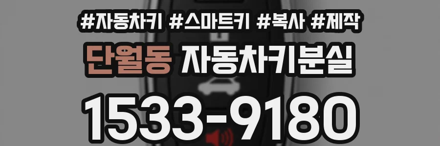 단월동 자동차키분실