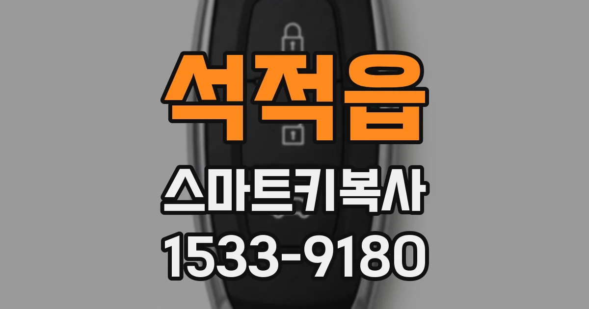 석적읍 스마트키복사
