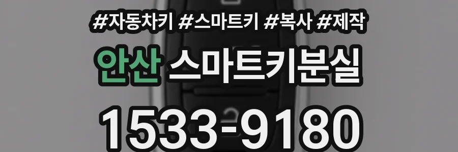 안산 스마트키분실