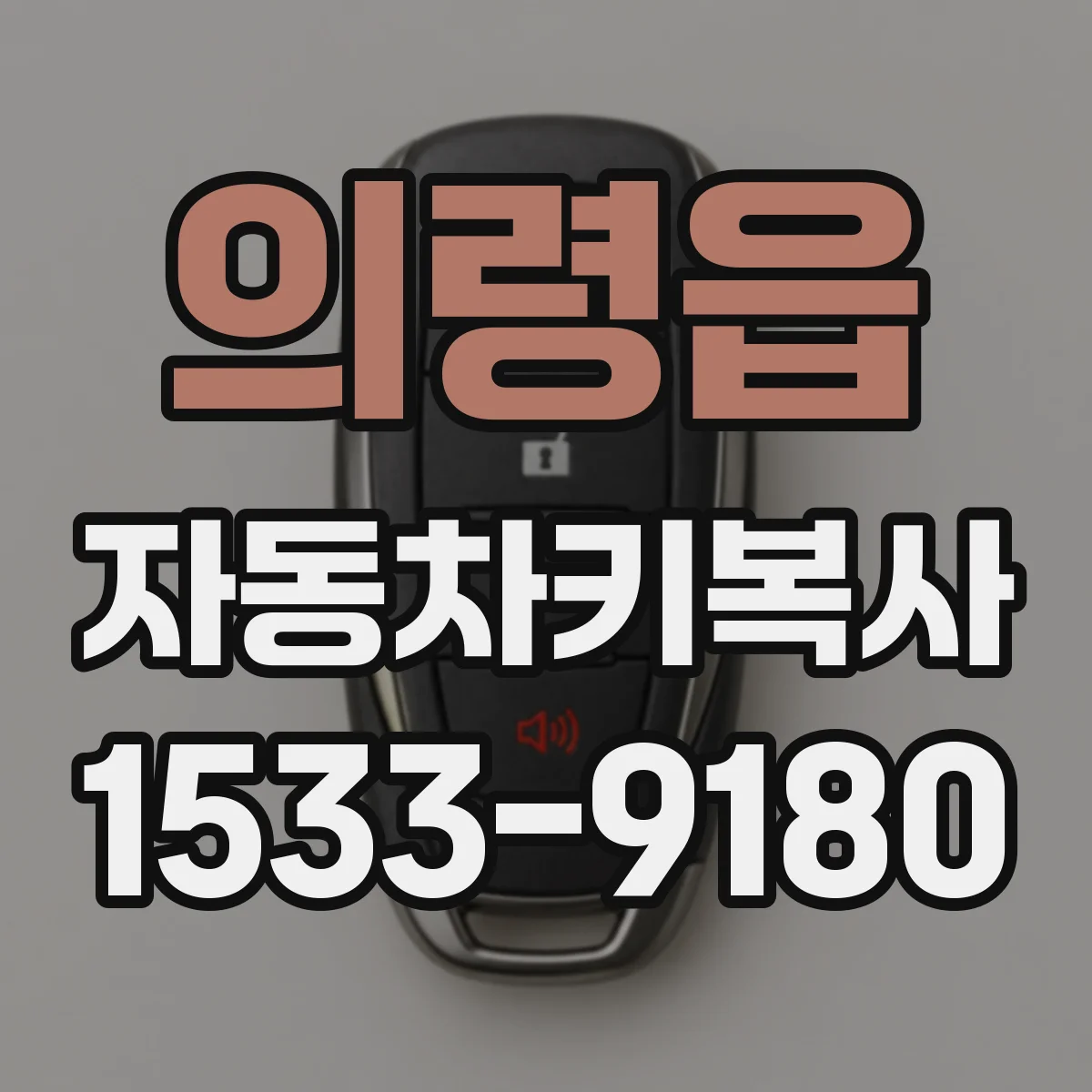 의령읍 자동차키복사