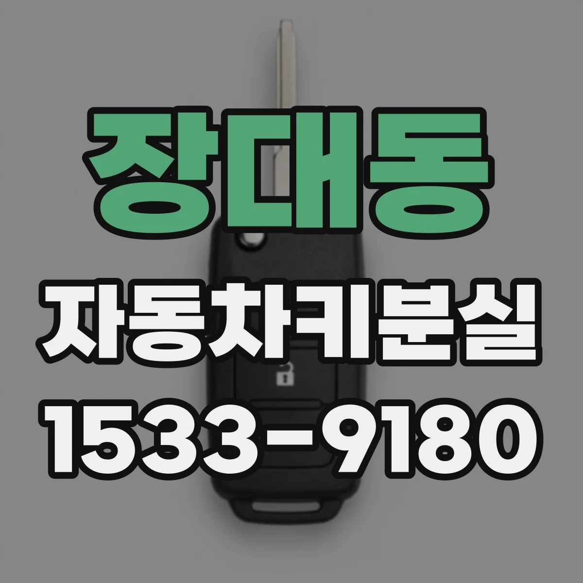 장대동 자동차키분실