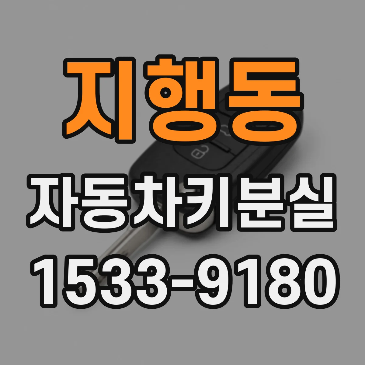 지행동 자동차키분실