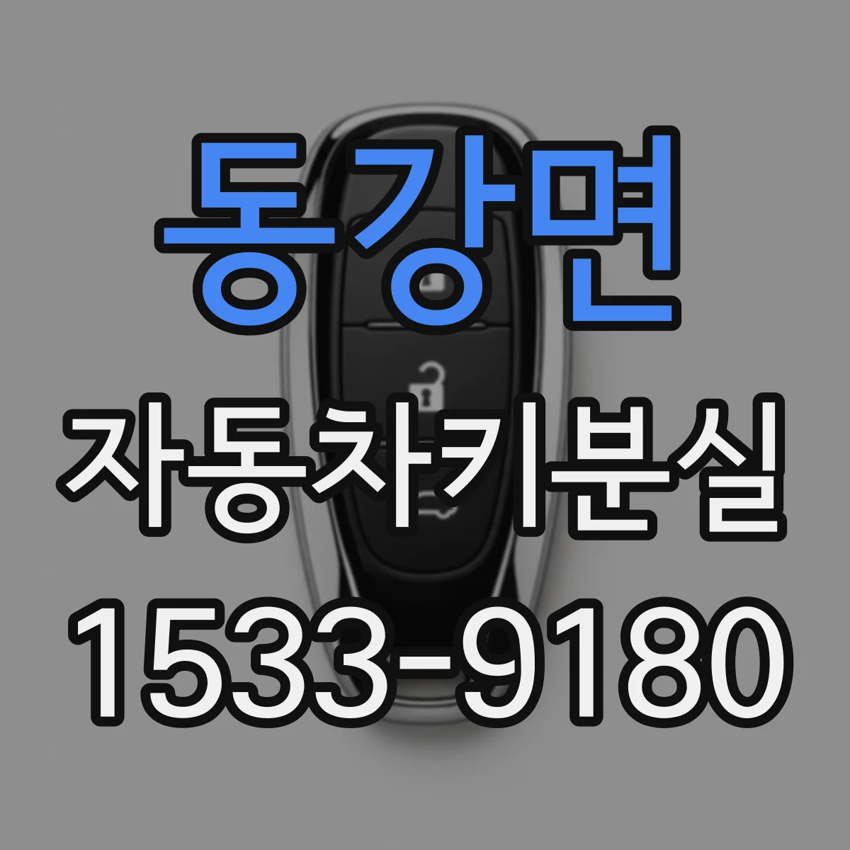 동강면 자동차키분실