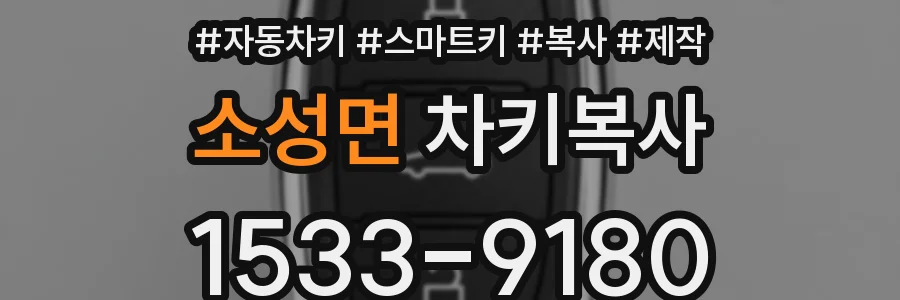 소성면 차키복사