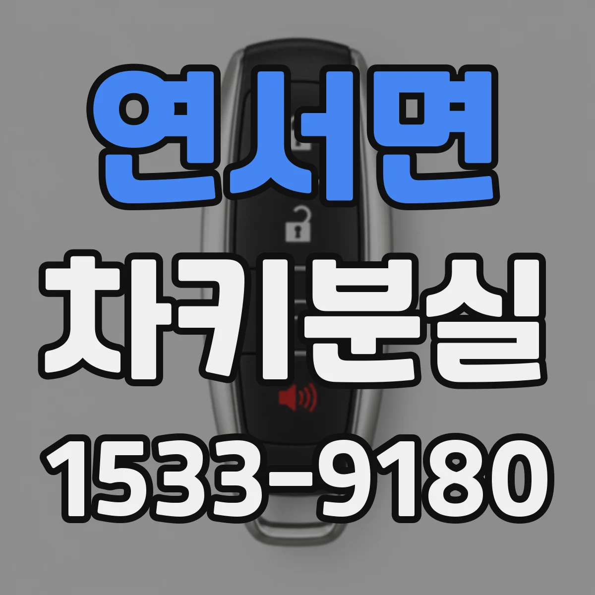 연서면 차키분실