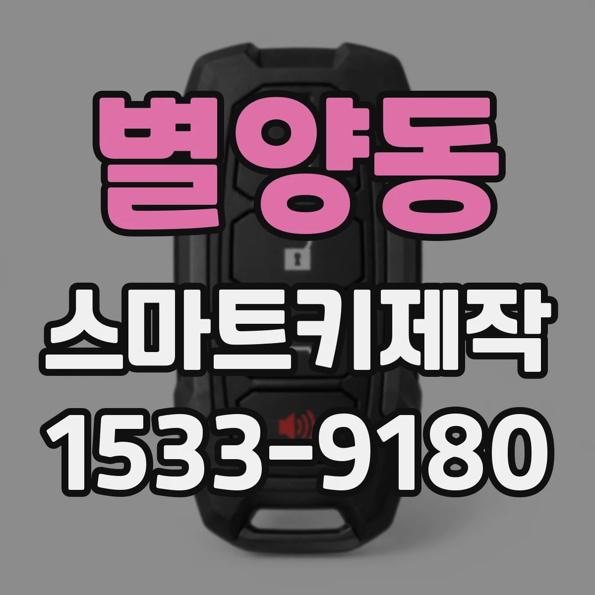 별양동 스마트키제작