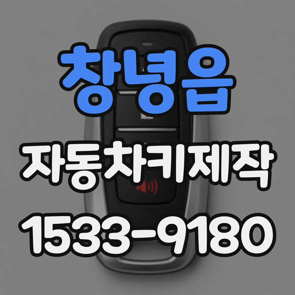 창녕읍 자동차키제작