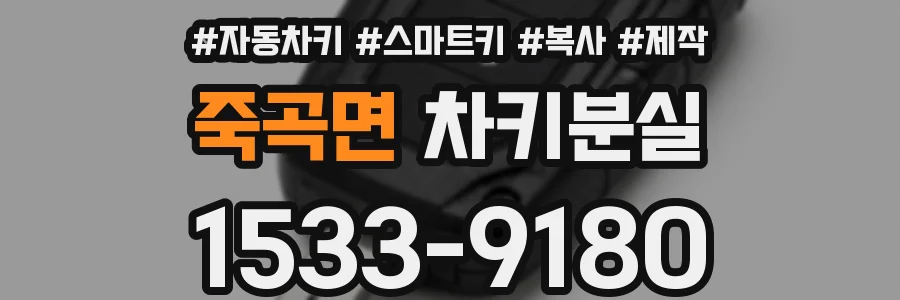 죽곡면 차키분실