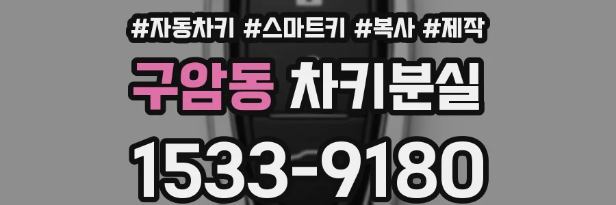 구암동 차키분실