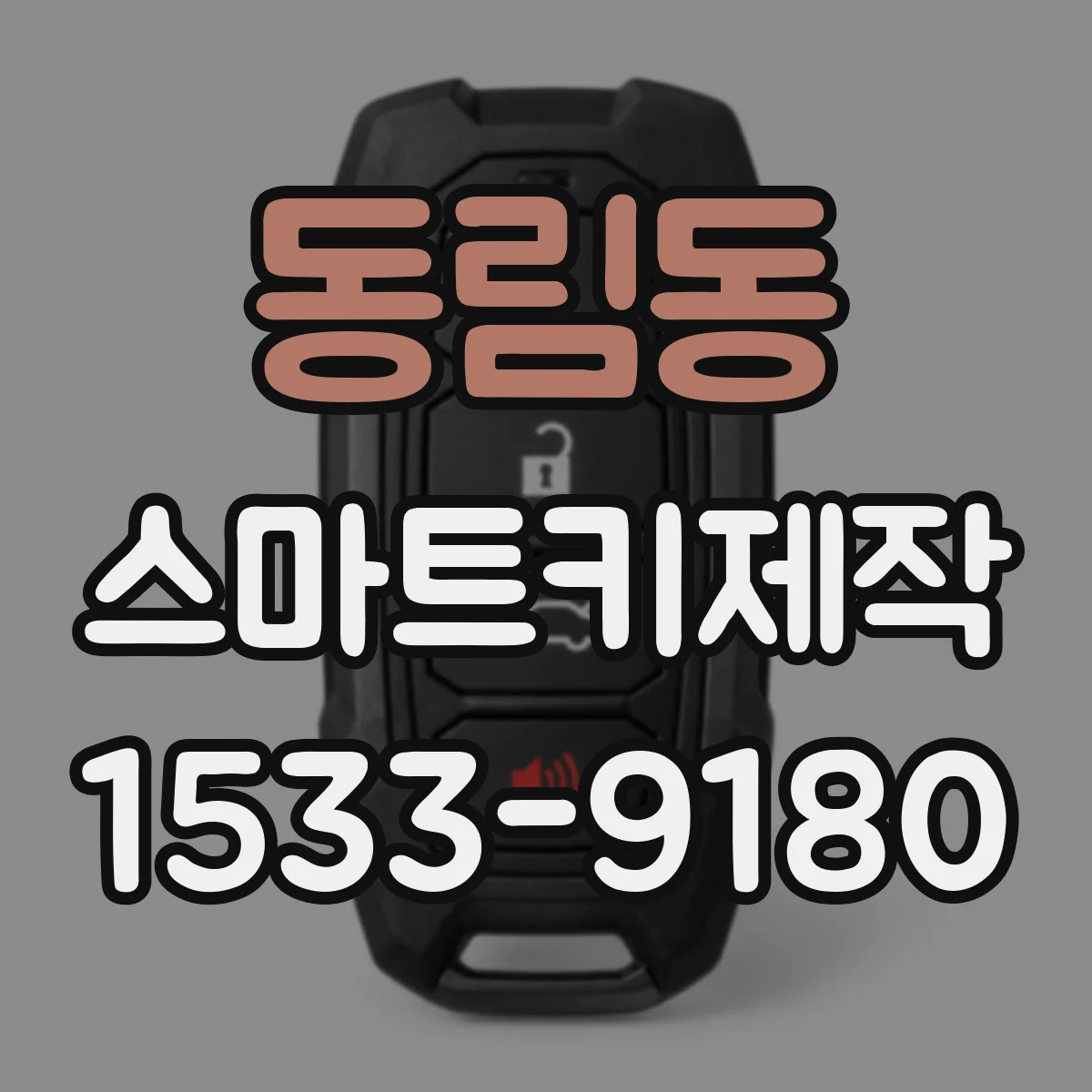 동림동 스마트키제작