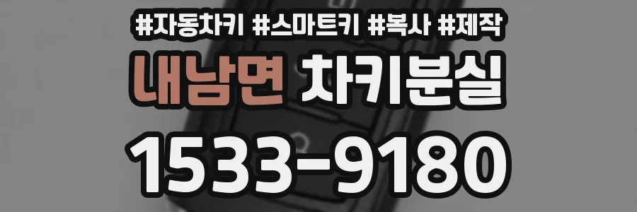 내남면 차키분실
