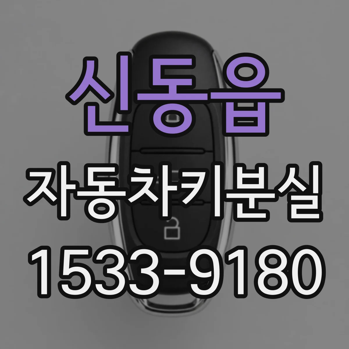 신동읍 자동차키분실